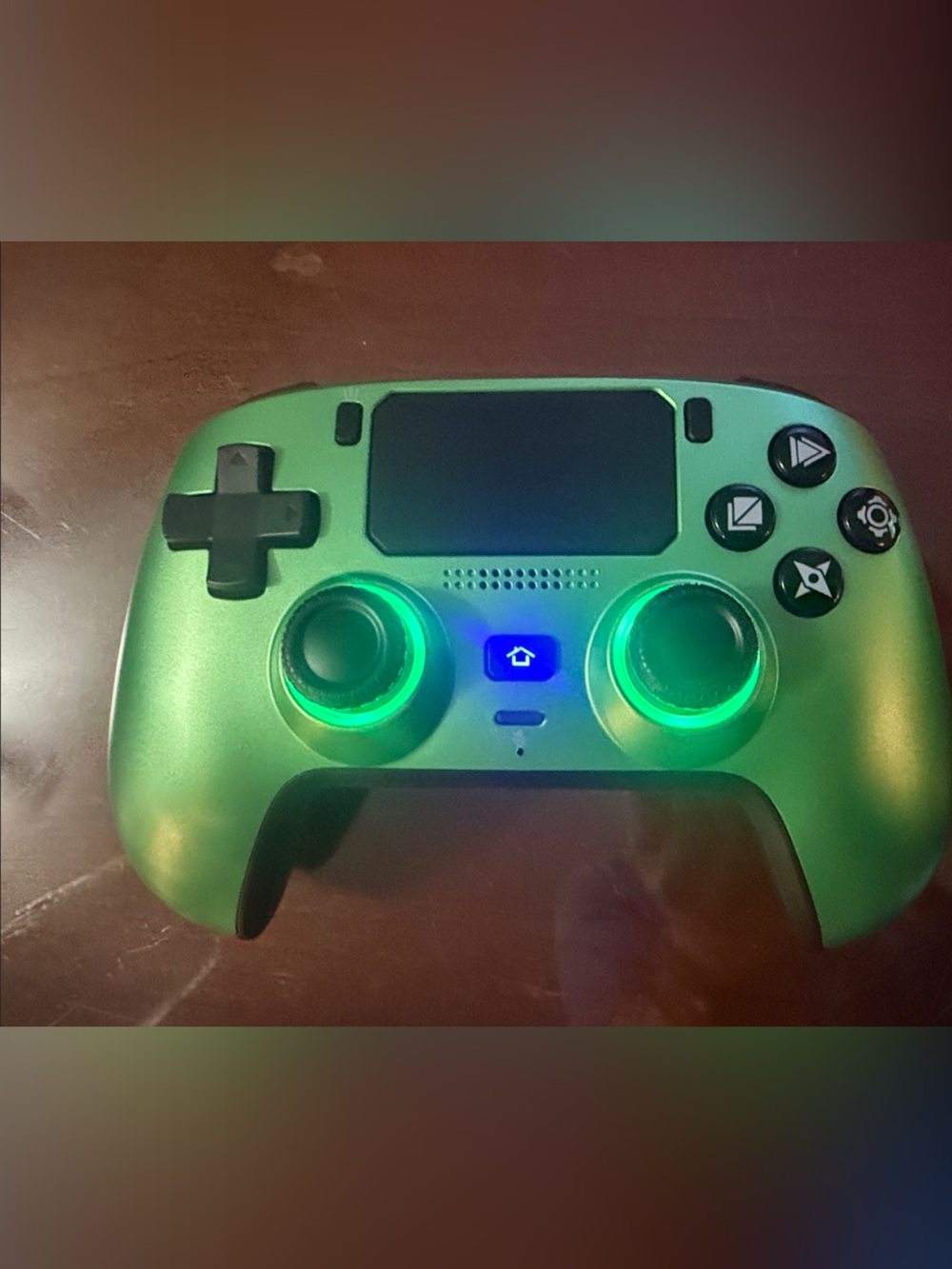 PS5- Green Brand New Controller with LED Lights